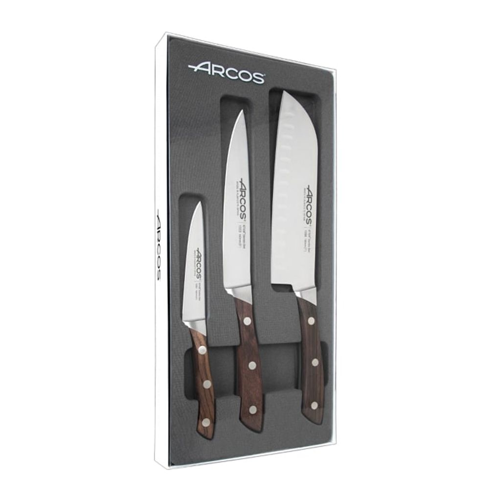 Coffret 3 couteaux Natura - Visuel 0